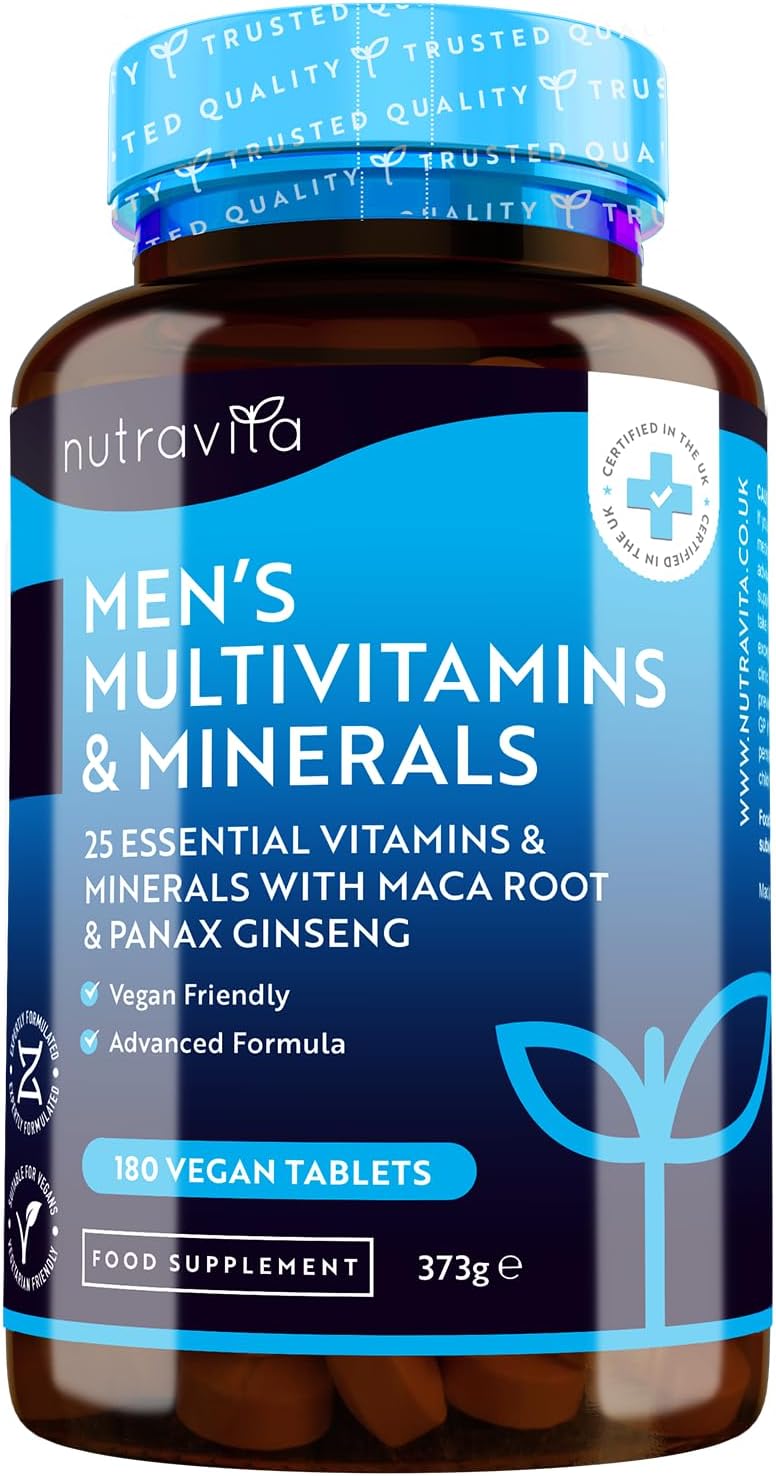 Best Multivitamin for Men? Here’s Why I Trust Nutravita’s 25-Vitamin Formula with Maca & Ginseng