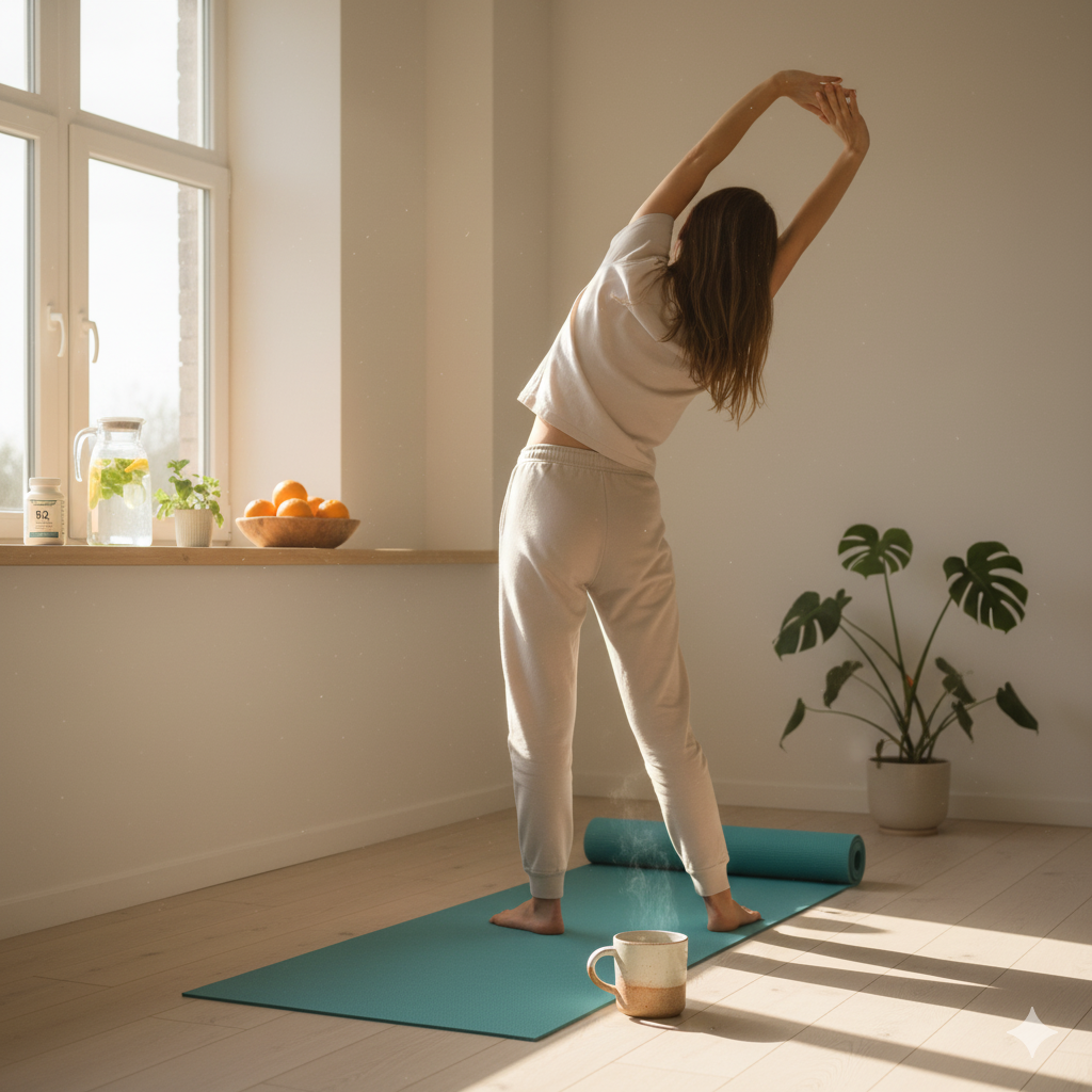 Stretch, Breathe & Nourish: Your 15-Minute Post-Winter Morning Routine